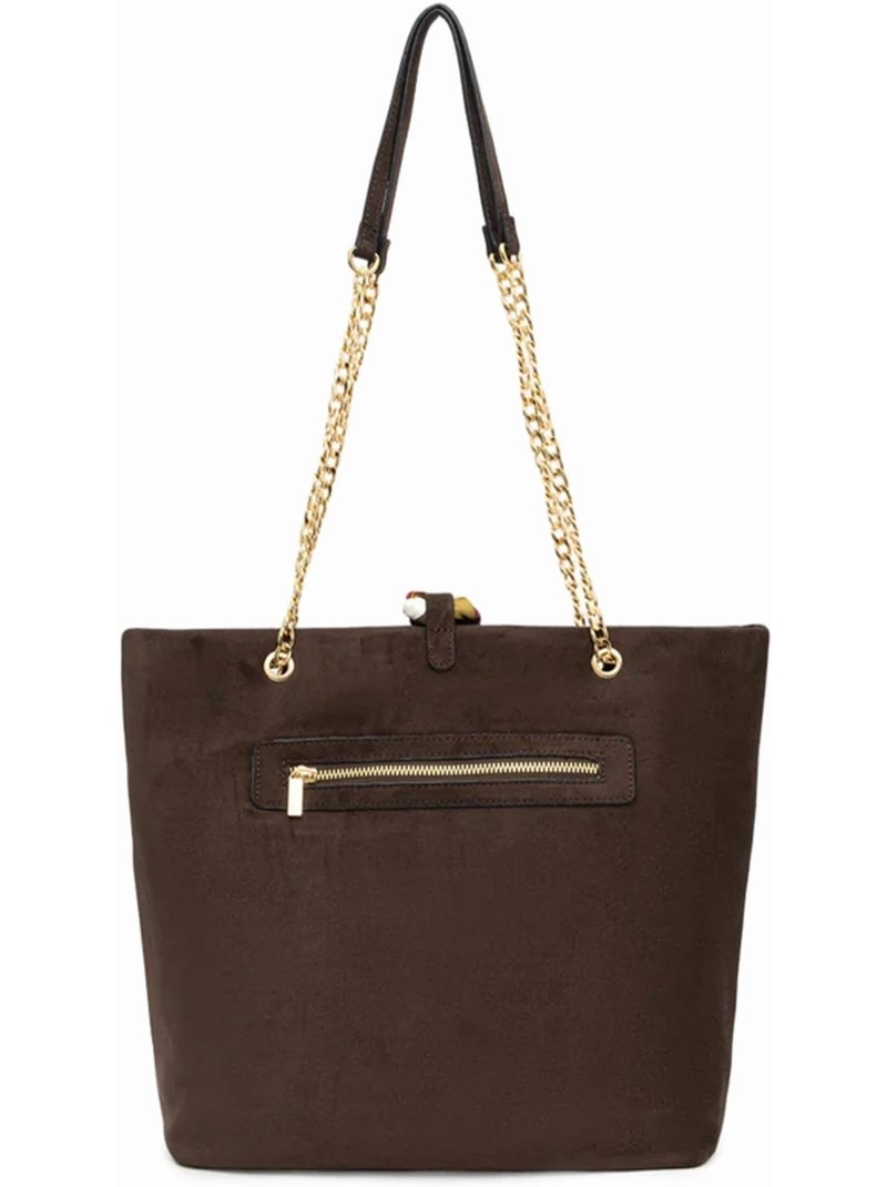 Sac cabas lollipops tivaline Marron - Kiabi