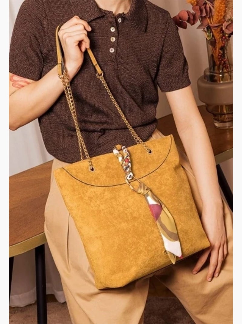 Sac cabas lollipops tivaline Moutarde - Kiabi