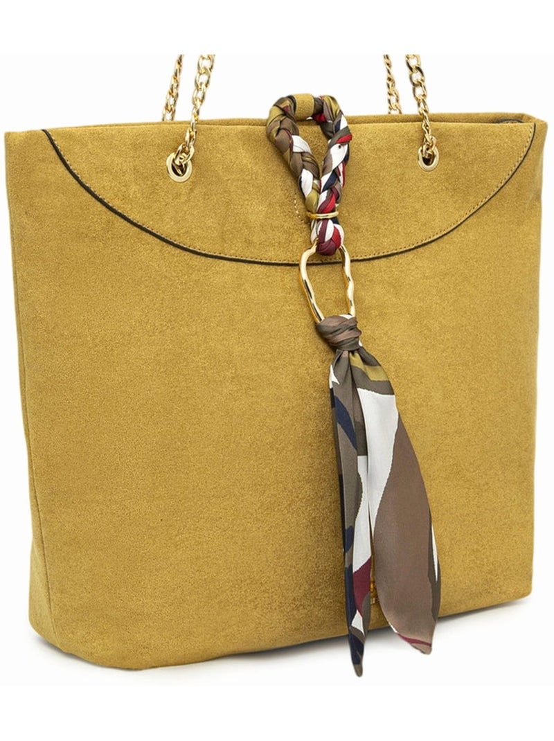 Sac cabas lollipops tivaline Moutarde - Kiabi