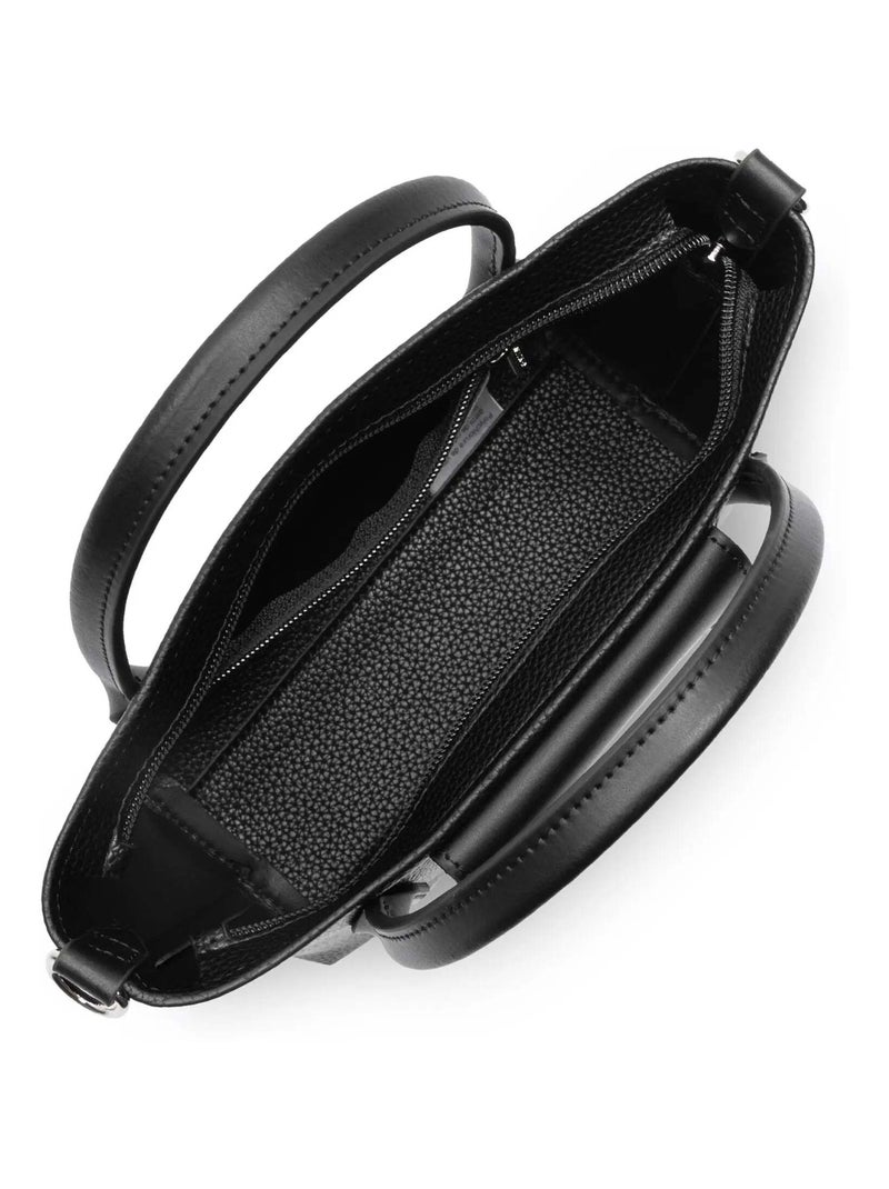 Sac cabas main Zippé Maya Double KBA Lancaster Noir - Kiabi
