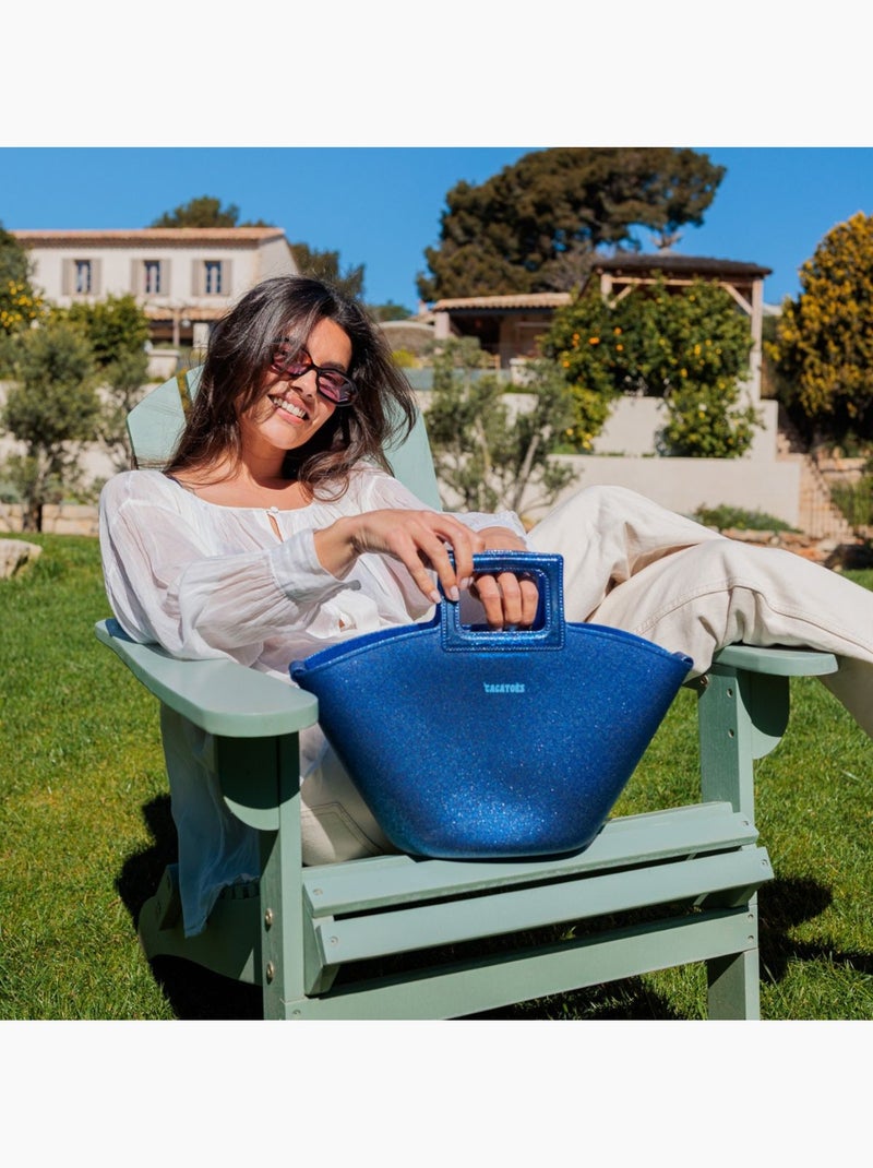 Sac Cabas MARISCO GLITTER - Bleu roi - Taille unique Bleu roi - Kiabi