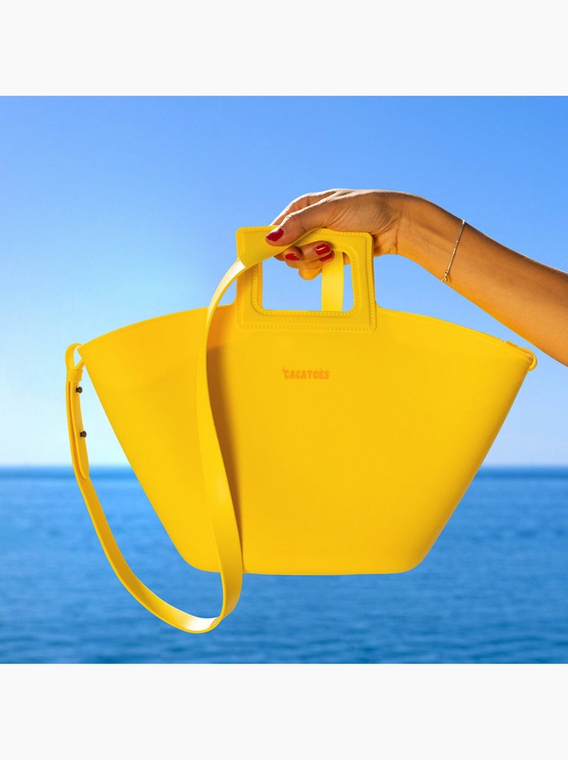 Sac Cabas MARISCO NEON - Jaune Fluo - Taille unique Jaune fluo - Kiabi