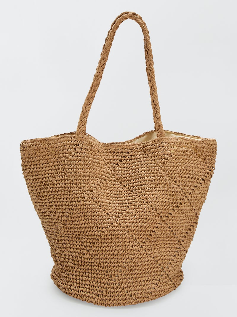 Sac cabas Marron - Kiabi
