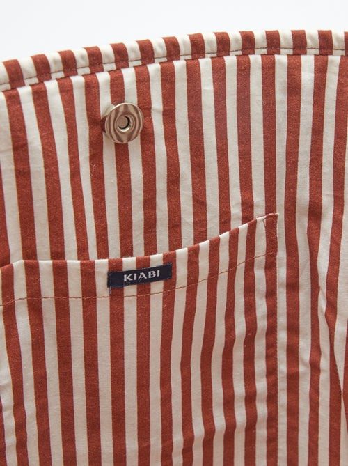 Sac cabas matelassé motif indienne - Kiabi Sac cabas matelassé motif indienne - Kiabi