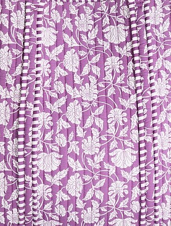 Sac cabas matelassé motif léopard