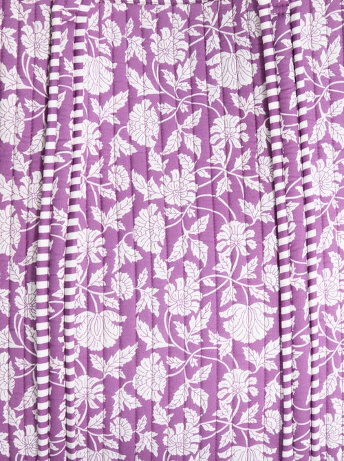 Sac cabas matelassé motif indienne - Kiabi Sac cabas matelassé motif indienne - Kiabi
