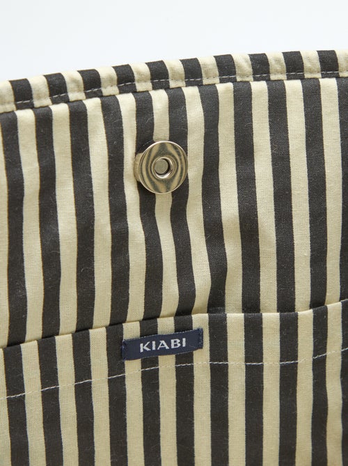 Sac cabas matelassé motif léopard - Kiabi Sac cabas matelassé motif léopard - Kiabi