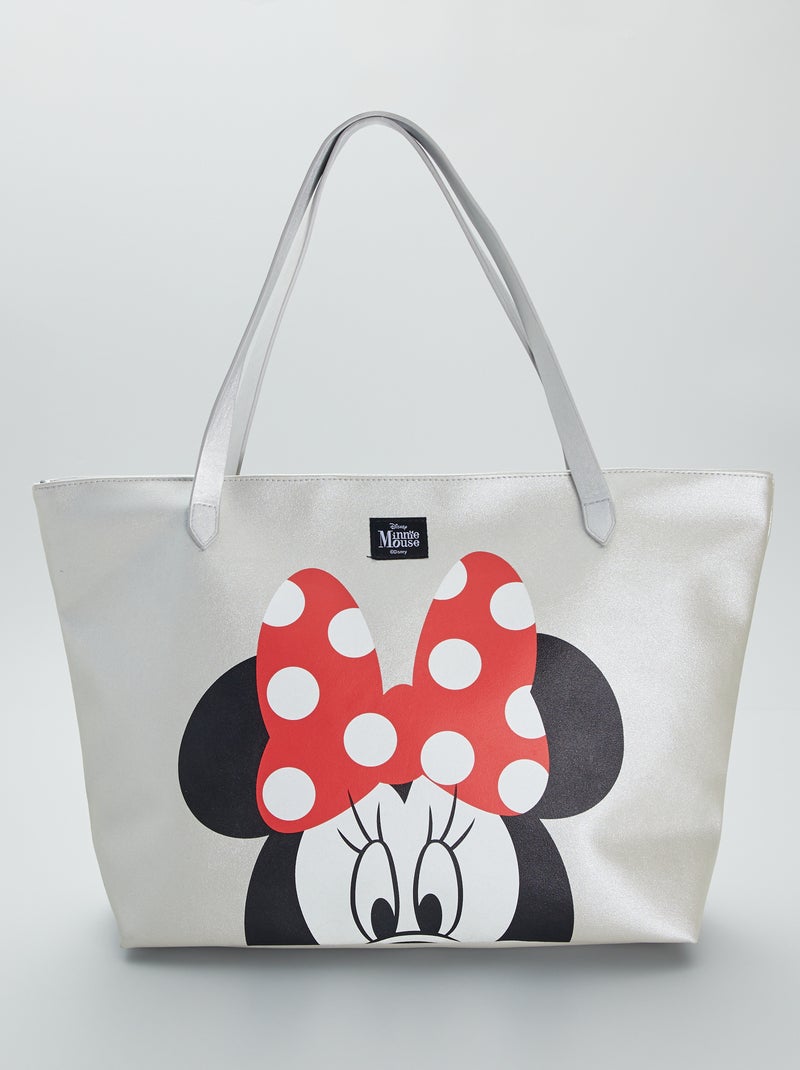 Sac cabas 'Minnie' 'Disney' Gris - Kiabi