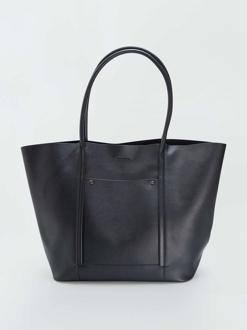 Sac cabas NOIR - Kiabi