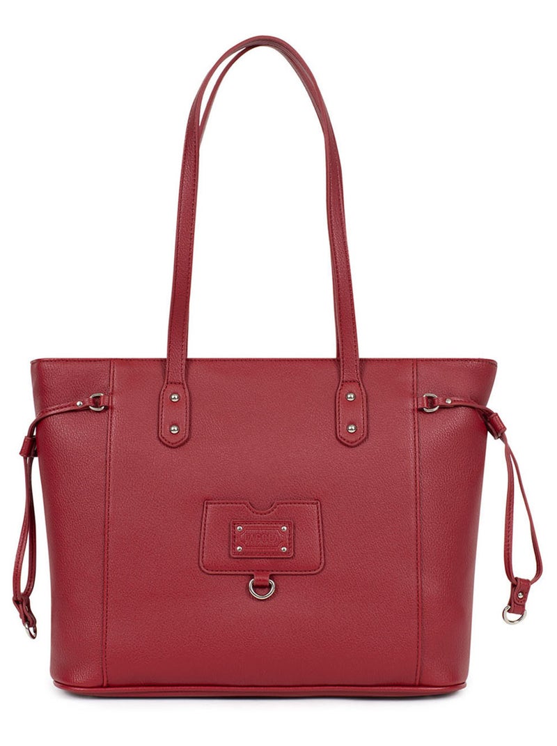Sac cabas porté épaule - A4 Rouge carmin - Kiabi