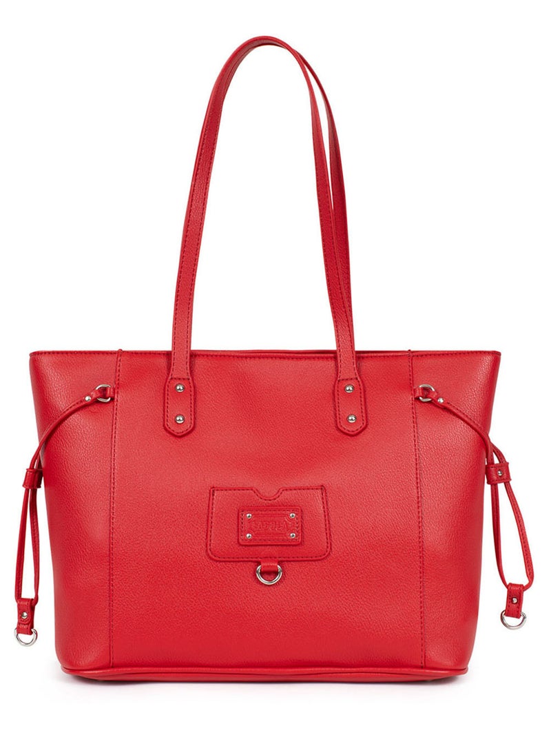 Sac cabas porté épaule - A4 Rouge foncé - Kiabi