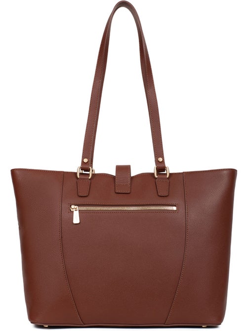Sac cabas porté épaule  A4  Cuir AUDE - Kiabi