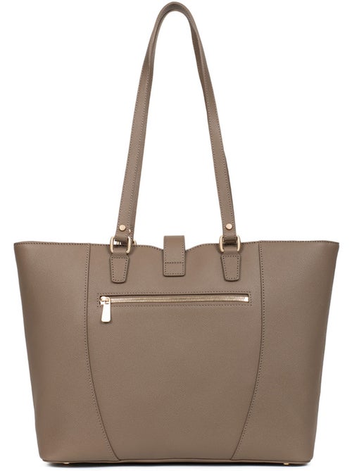 Sac cabas porté épaule  A4  Cuir AUDE - Kiabi