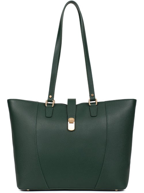 Sac cabas porté épaule  A4  Cuir AUDE - Kiabi