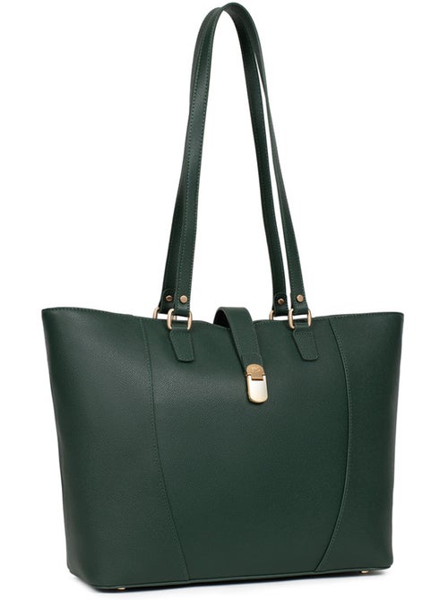 Sac cabas porté épaule  A4  Cuir AUDE - Kiabi