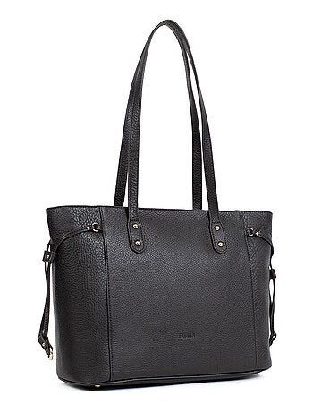 Sac cabas porté épaule A4 Cuir