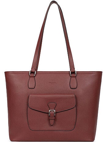 Sac cabas porté épaule A4 Cuir MIRABELLE