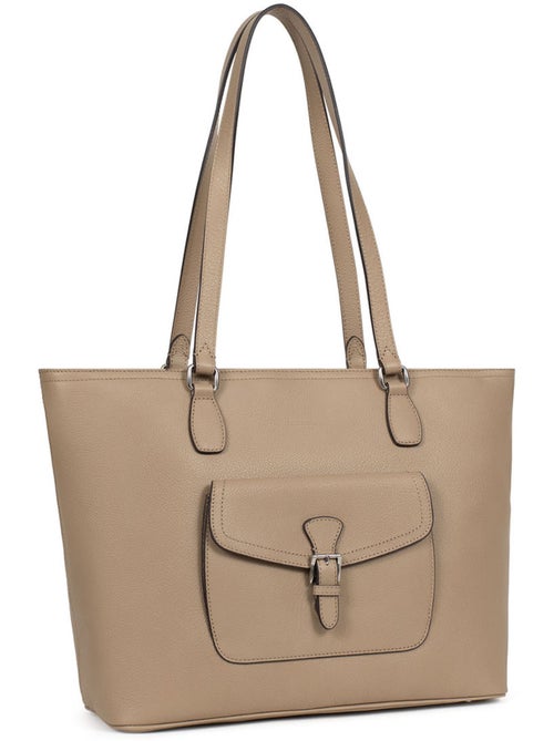 Sac cabas porté épaule A4 Cuir MIRABELLE - Kiabi Sac cabas porté épaule A4 Cuir MIRABELLE - Kiabi