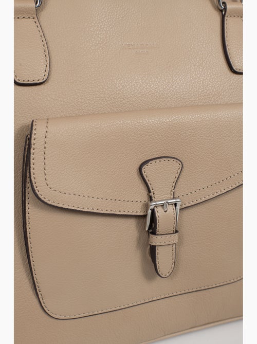 Sac cabas porté épaule A4 Cuir MIRABELLE - Kiabi Sac cabas porté épaule A4 Cuir MIRABELLE - Kiabi