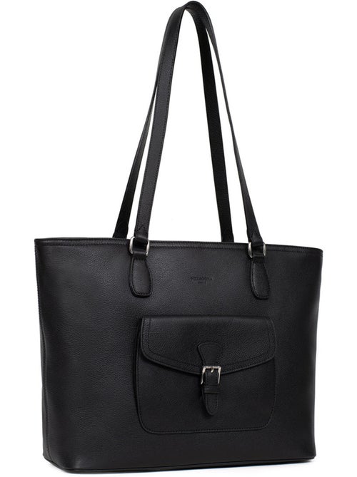 Sac cabas porté épaule  A4  Cuir MIRABELLE - Kiabi