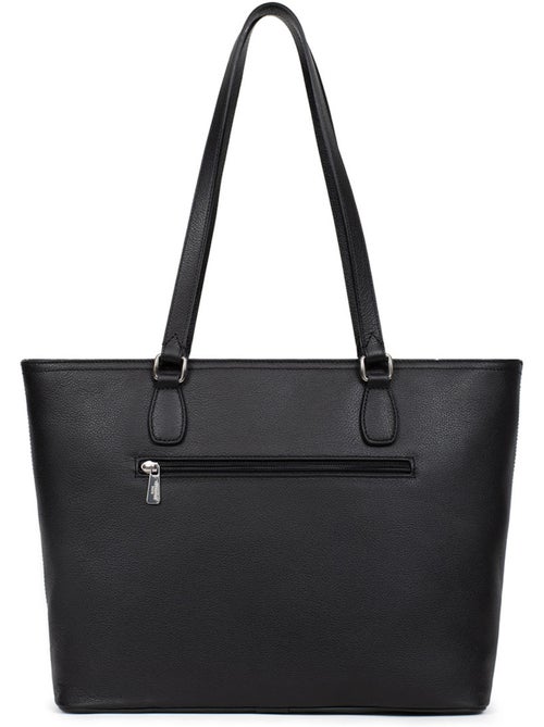 Sac cabas porté épaule  A4  Cuir MIRABELLE - Kiabi
