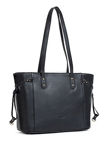 Sac cabas porté épaule A4 Cuir