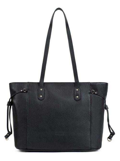 Sac cabas porté épaule A4 Cuir - Kiabi