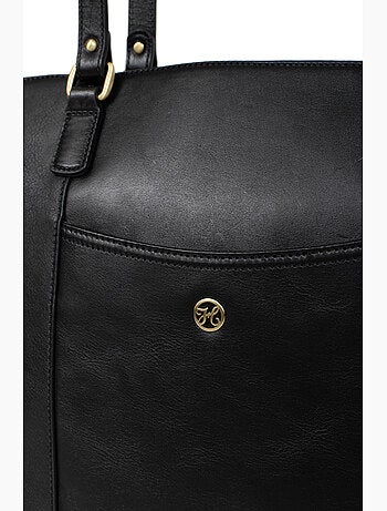 Sac cabas porté épaule A4 Cuir ONDINE