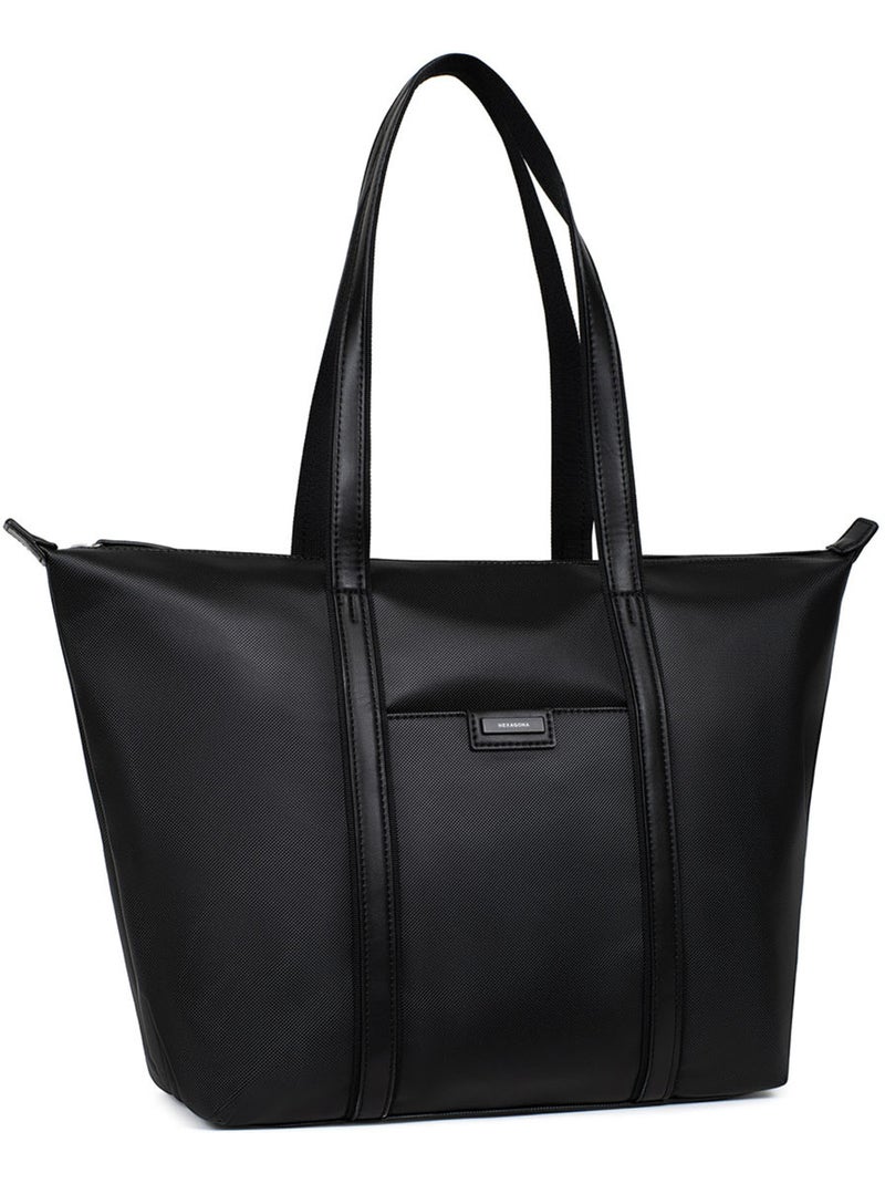 Sac cabas porté épaule  A4  Grand JOYCE Noir - Kiabi