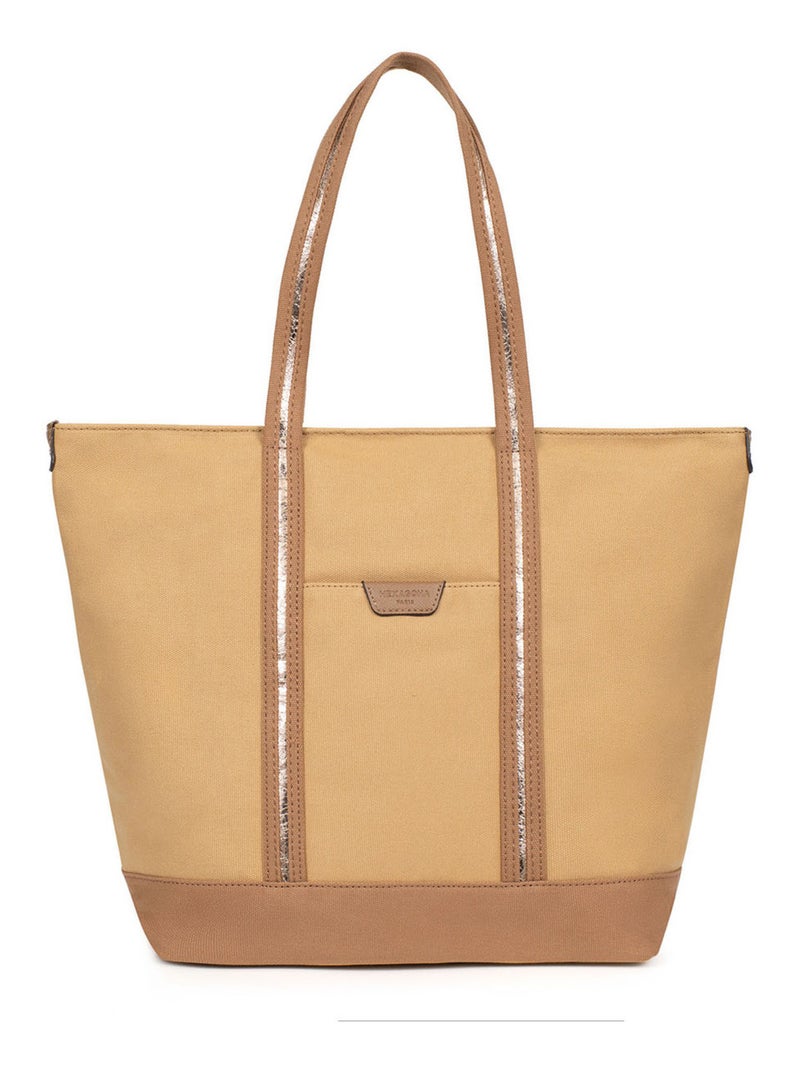 Sac cabas porté épaule  A4  Grand KAYA Beige sable - Kiabi