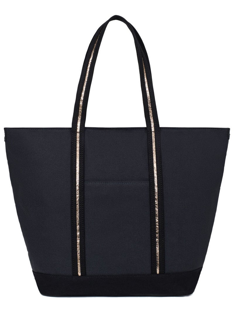 Sac cabas porté épaule  A4  Grand KAYA Bleu nuit - Kiabi