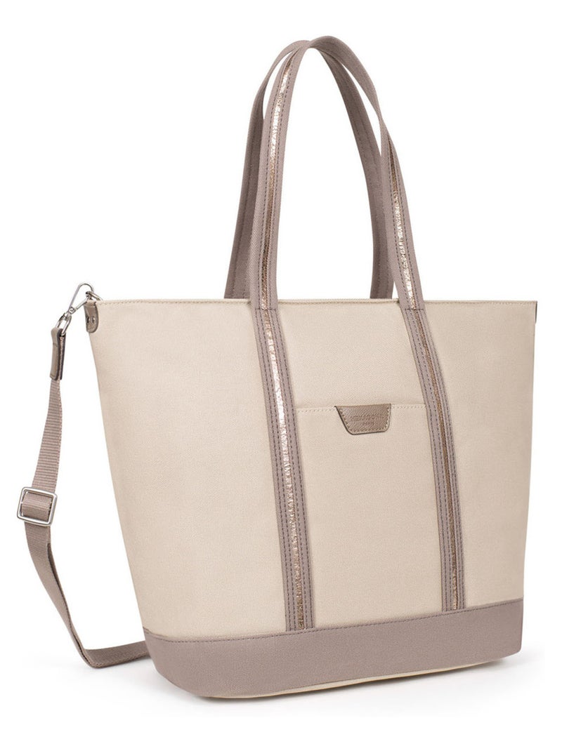 Sac cabas porté épaule  A4  Grand KAYA Gris - Kiabi