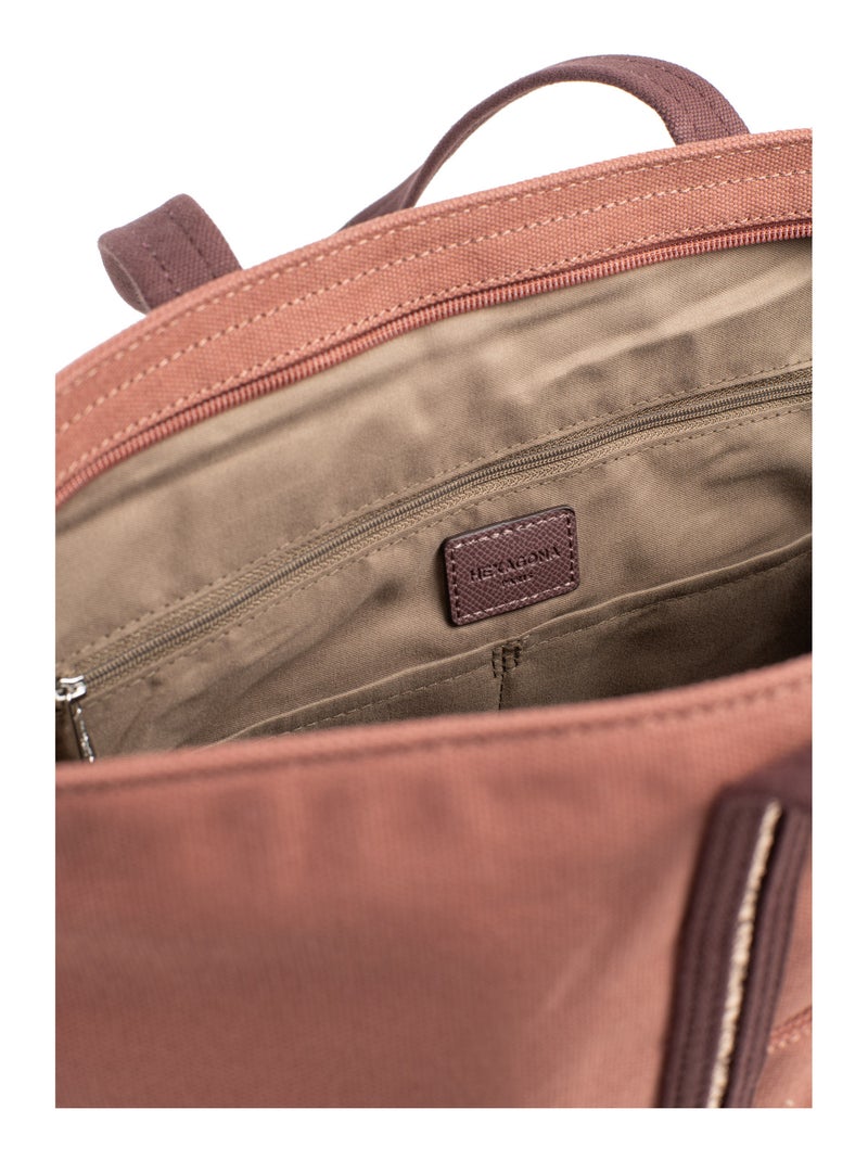 Sac cabas porté épaule  A4  Grand KAYA Vieux rose - Kiabi