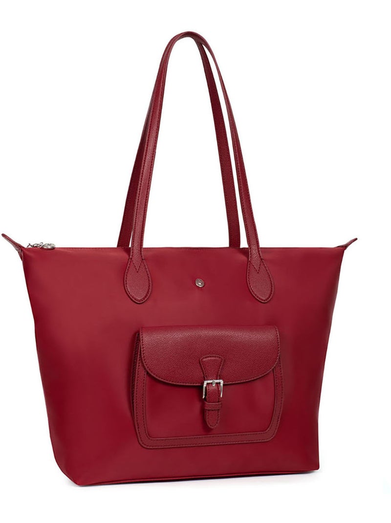 Sac cabas porté épaule  A4  Grand KIANA Rouge - Kiabi