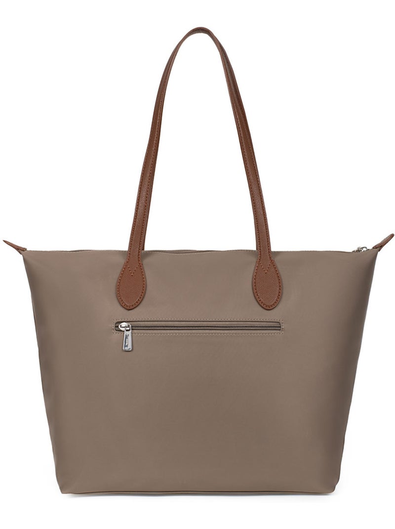 Sac cabas porté épaule  A4  Grand KIANA Taupe - Kiabi