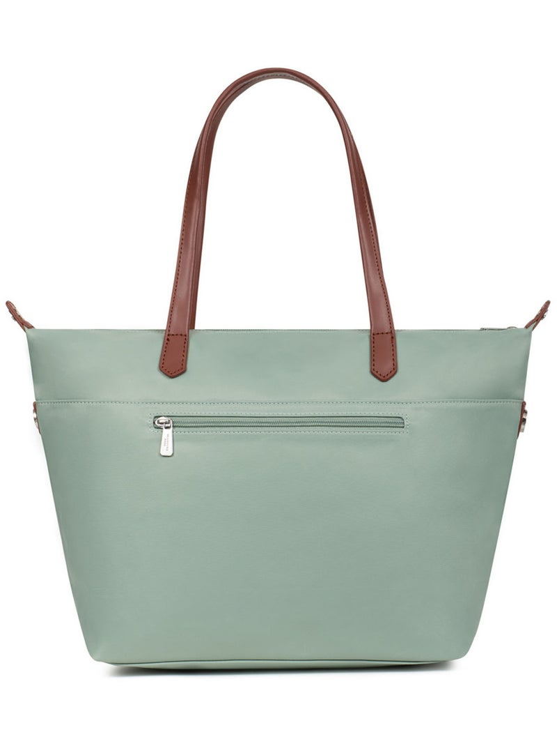 Sac cabas porté épaule  A4  Grand POP Vert clair - Kiabi