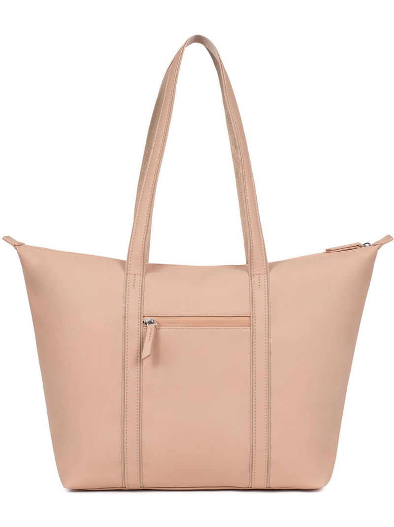 Sac cabas porté épaule  A4  Grand TARA Beige - Kiabi