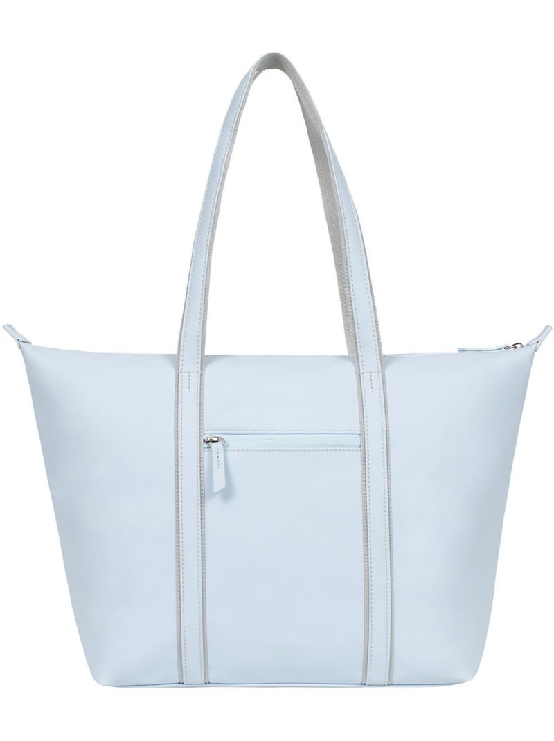 Sac cabas porté épaule  A4  Grand TARA Bleu ciel - Kiabi