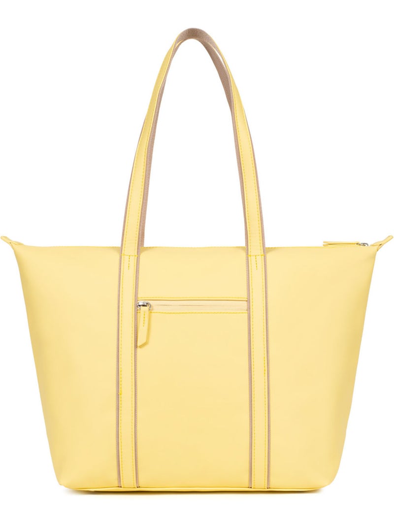 Sac cabas porté épaule  A4  Grand TARA Jaune - Kiabi