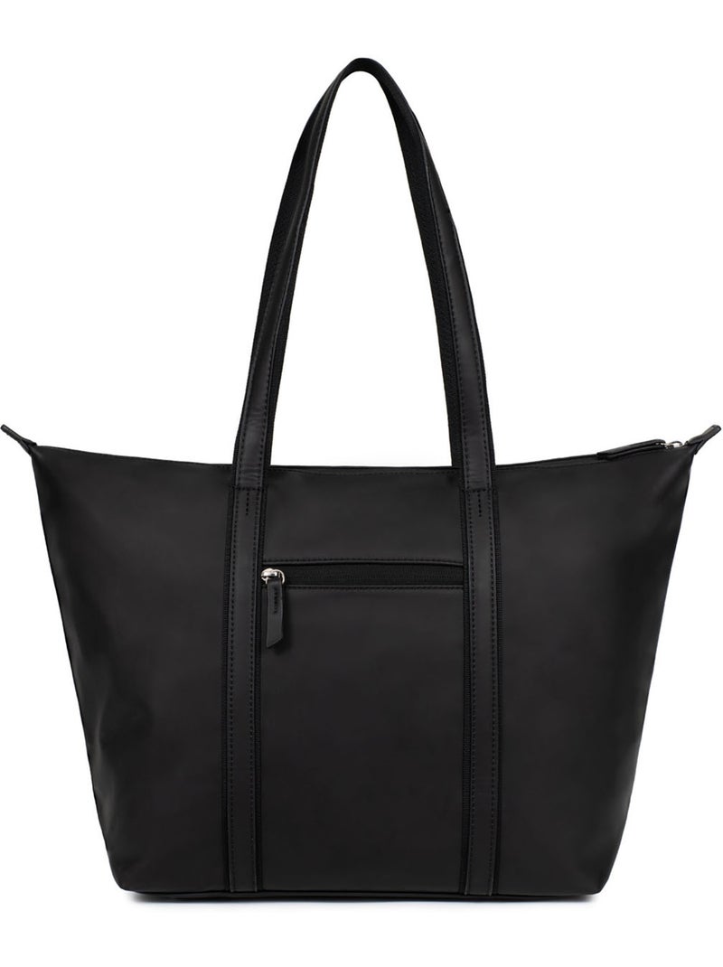 Sac cabas porté épaule  A4  Grand TARA Noir - Kiabi