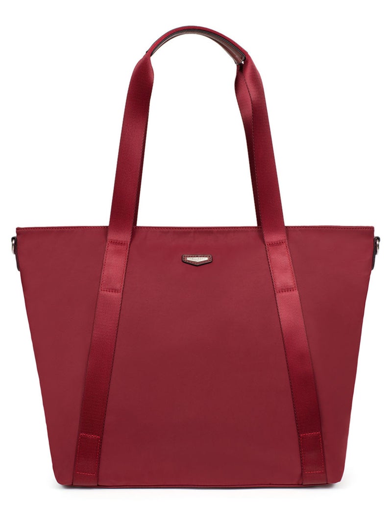 Sac cabas porté épaule  A4 JOY Cerise - Kiabi