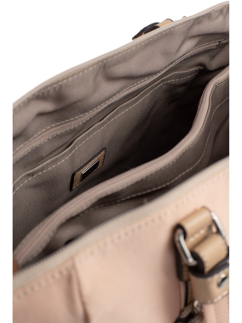 Sac cabas porté épaule  A4 YONA Beige - Kiabi