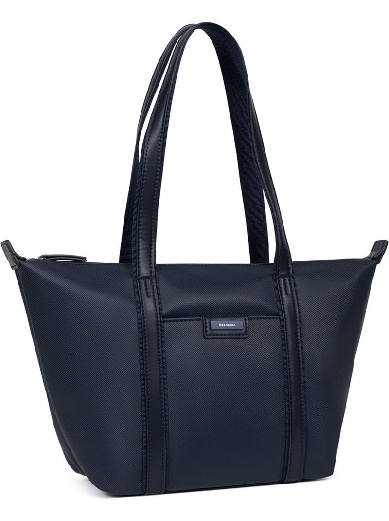 Sac cabas porté épaule  Moyen JOYCE Bleu nuit - Kiabi