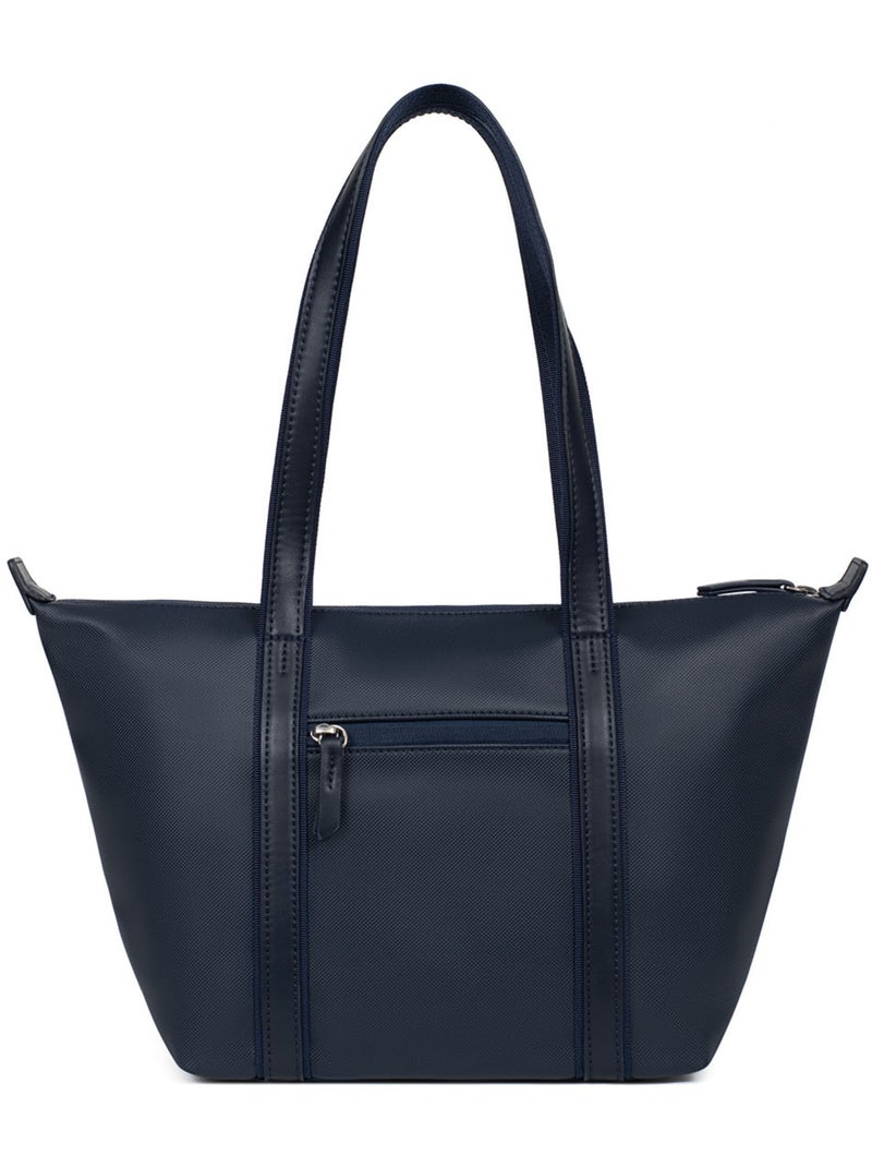 Sac cabas porté épaule  Moyen JOYCE Bleu nuit - Kiabi
