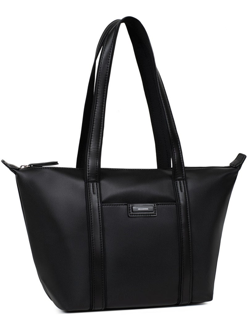 Sac cabas porté épaule  Moyen JOYCE Noir - Kiabi
