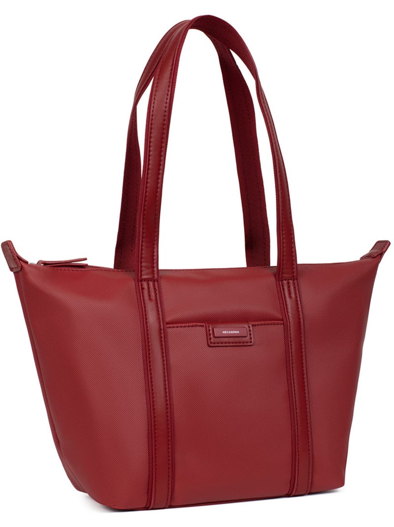 Sac cabas porté épaule  Moyen JOYCE Rouge foncé - Kiabi