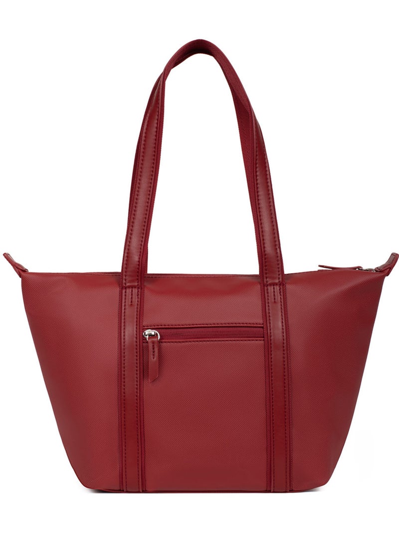 Sac cabas porté épaule  Moyen JOYCE Rouge foncé - Kiabi