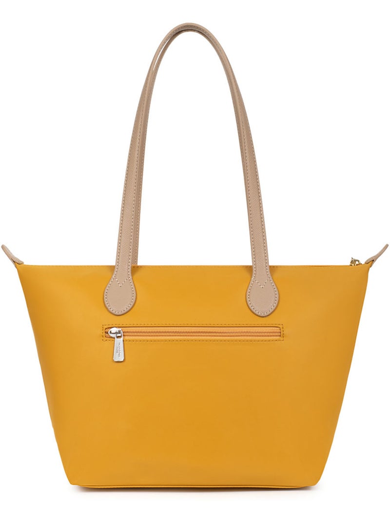 Sac cabas porté épaule  Moyen KIANA Jaune - Kiabi