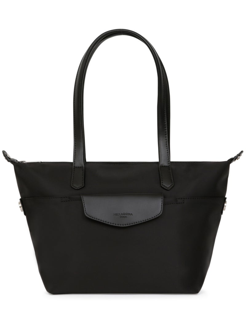 Sac cabas porté épaule  Moyen POP Noir - Kiabi