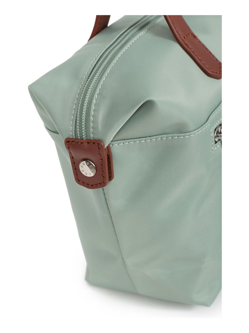 Sac cabas porté épaule  Moyen POP Vert clair - Kiabi